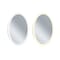 Cwi Lighting Agostino Oval Matte White LED 22 in. Mirror 1234W22-O - alternate 1